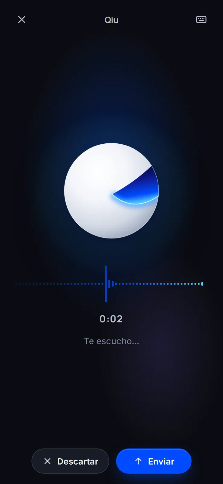 Captura en el móvil: Háblale como a una persona